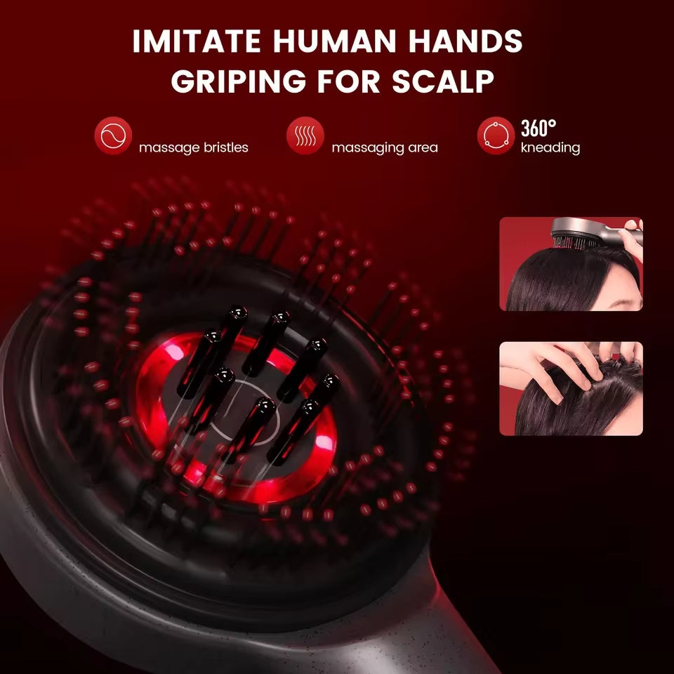 OctraDeal 3-1 Red Light Therapy Scalp Massager